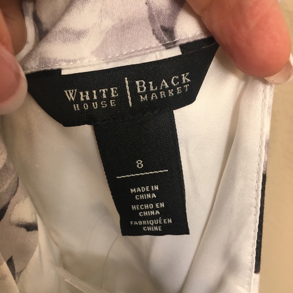 🆕 WHBM Shadow Falls Bodice Blouse - 8 - Picture 4 of 13